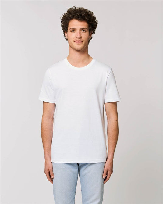 Tee-shirt Blanc Coton Bio - PERSONNALISATION EXPRESS _ Impression_Nantes_Saint_Nazaire