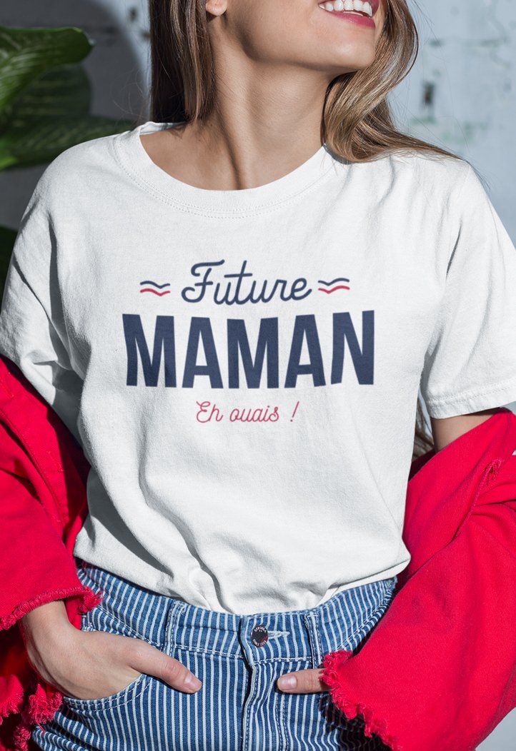 Épinglé sur T-shirt future maman