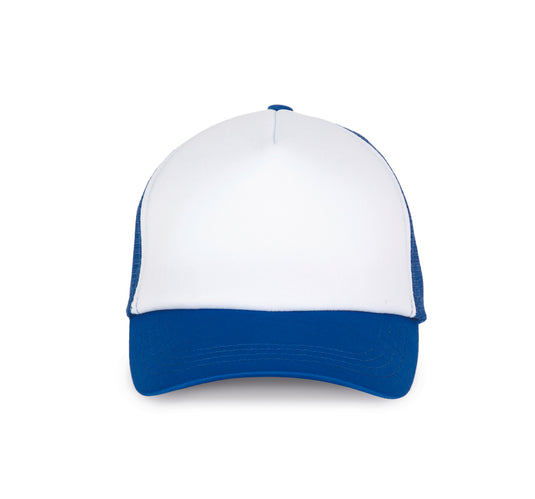 casquette americaine blanche et bleu personnalisable