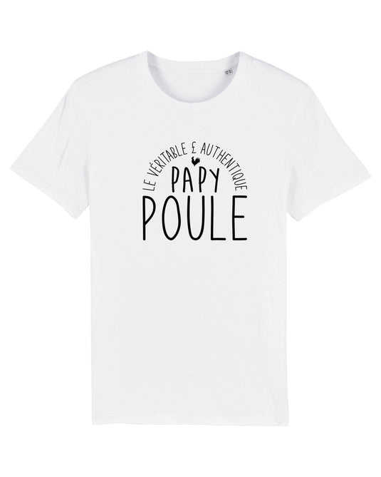 Tee-shirt-Papy Poule _ Impression_Nantes_Saint_Nazaire