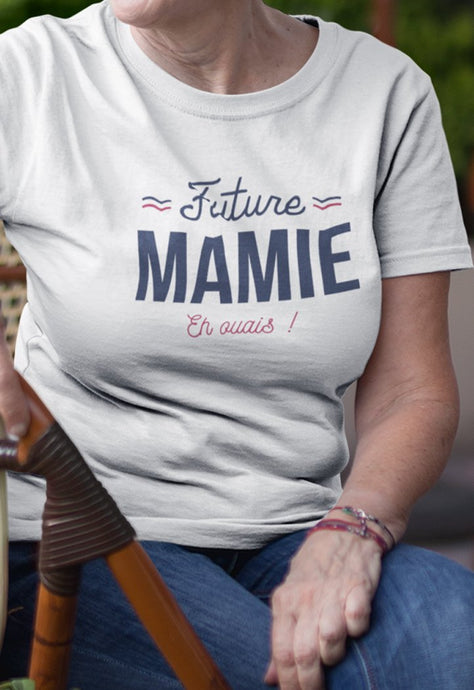 Tee-shirt Unisexe | Future Mamie _ Impression_Nantes_Saint_Nazaire