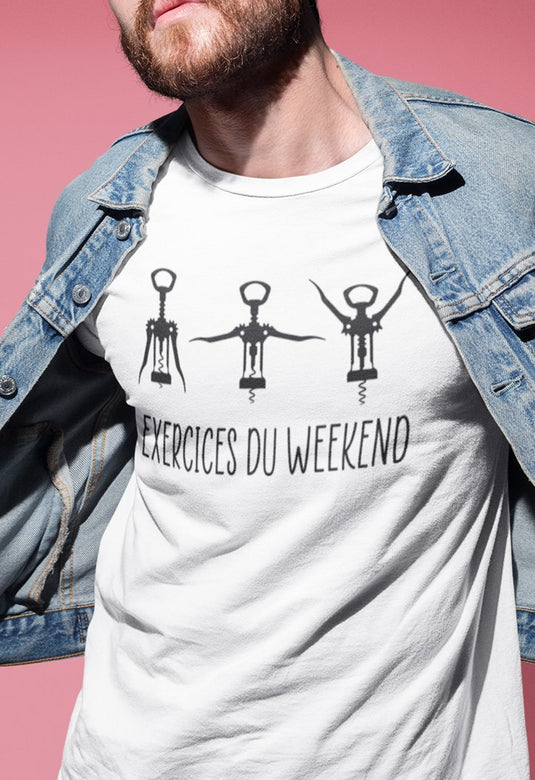 Tee-shirt | EXERCICES DU WEEKEND _ Impression_Nantes_Saint_Nazaire