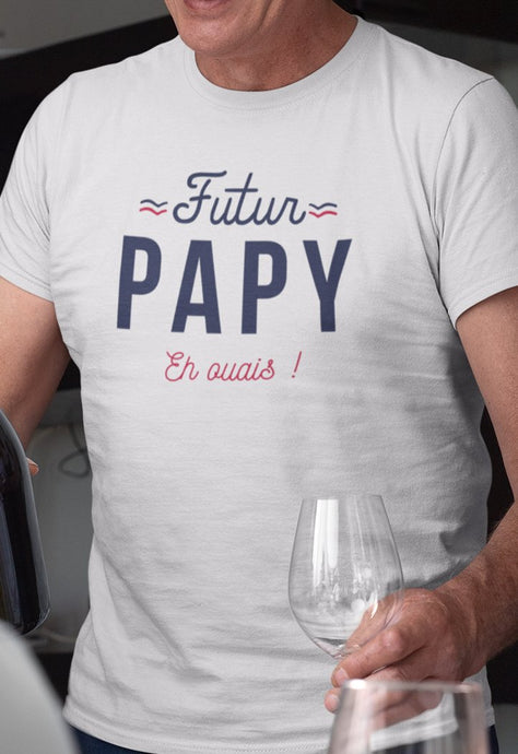 Tee-shirt | Futur Papy _ Impression_Nantes_Saint_Nazaire