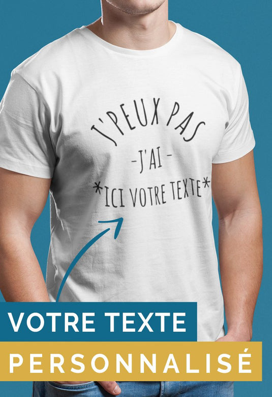 Tee-shirt | J'PEUX PAS _ Impression_Nantes_Saint_Nazaire