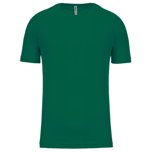 tee shirt de sport homme  personnalisable vert