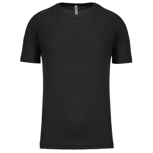 tee shirt de sport homme  personnalisable noir