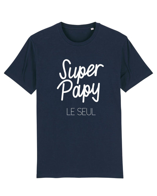 Tee-shirt | Super Papy Le seul _ Impression_Nantes_Saint_Nazaire