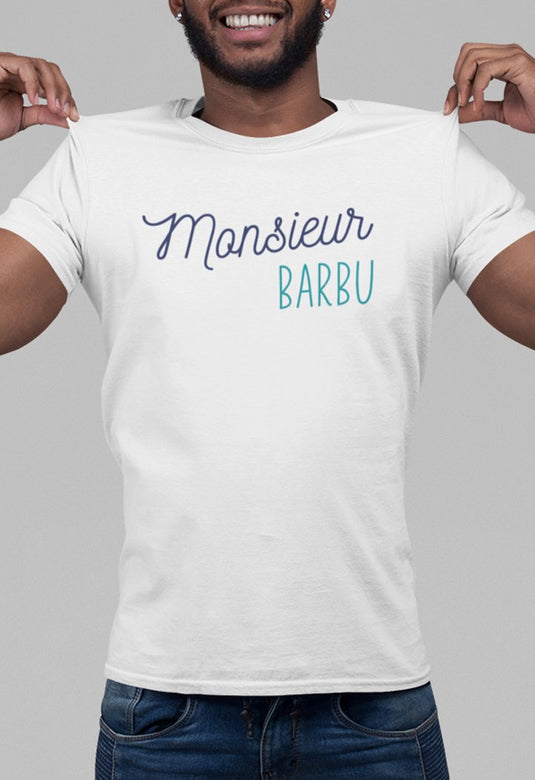Tee-shirt-Monsieur Barbu _ Impression_Nantes_Saint_Nazaire