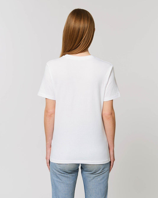 Tee-shirt unisex Blanc Coton Bio personnalisé _ Impression_Nantes_Saint_Nazaire