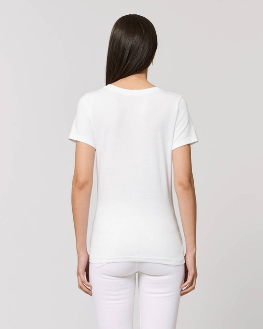 Tee-shirt Blanc Coton Bio Femme - PERSONNALISATION EXPRESS _ Impression_Nantes_Saint_Nazaire
