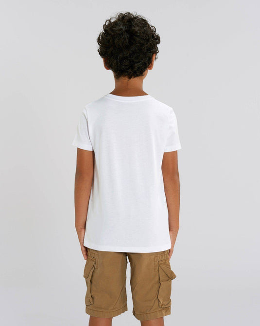 Tee-shirt Blanc Enfant Coton Bio personnalisé _ Impression_Nantes_Saint_Nazaire