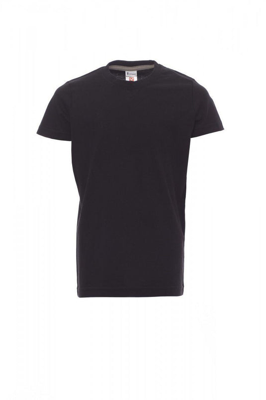 Tee-shirt Noir Enfant Coton 150gr/m² _ Impression_Nantes_Saint_Nazaire